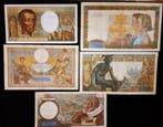 Frankrijk. - 11 banknotes - various dates (Zonder