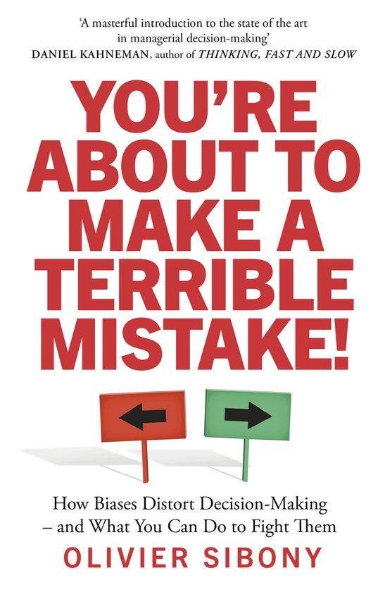 Youre About to Make a Terrible Mistake! 9781800750333, Boeken, Taal | Engels, Gelezen, Verzenden