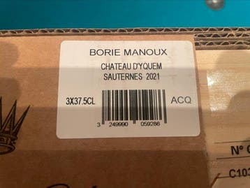 2021 Château dYquem - Sauternes 1er Cru Supérieur - 3 Halve