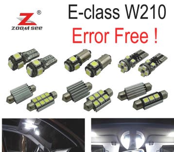 Kit 19 Ampoules Led Intérieur Pour Mercedes Classe E W210 Be, Verzenden, Nieuw