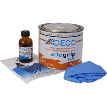 Adeco Adegrip Pvc Rubberboot Lijm 2 Componenten 500g, Watersport en Boten, Ophalen of Verzenden, Nieuw