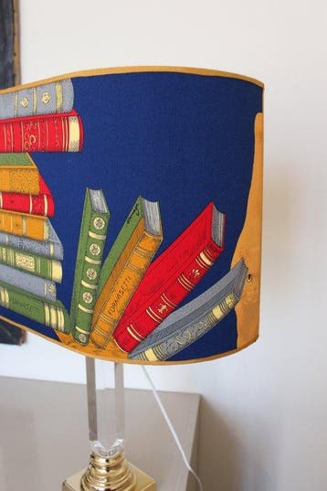 Tafellamp - complete met lampenkap van vintage