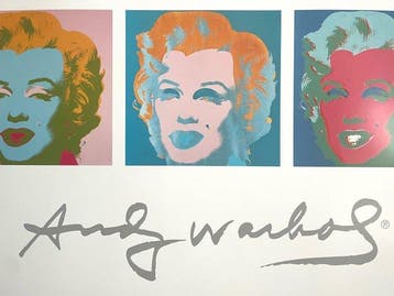 Andy Warhol (after) - Ten Marilyns II (XL Size) - 139x81 -