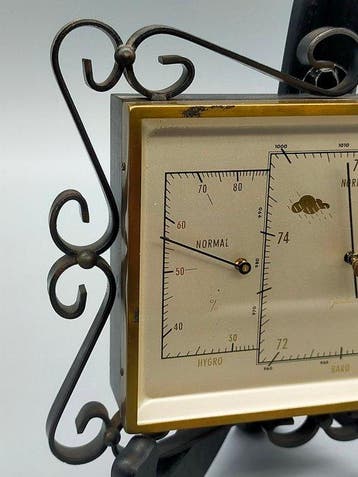 Gischard Vintage Wetterstation – Barometer Hygrometer