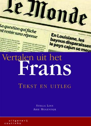 Vertalen uit het Frans 9789046902059 S. Linn, Boeken, Verzenden, Zo goed als nieuw, S. Linn