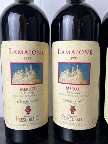 1995 Castelgiocondo, Toscana IGT Merlot Lamaione - Toscane -, Nieuw