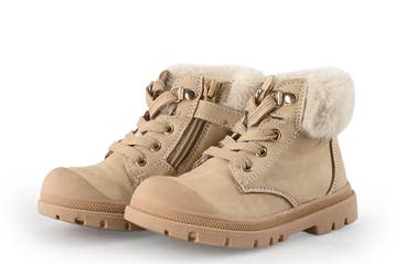 Milo &amp; Mila Boots Meisjes in maat 23 Beige, Verzenden, Jongen of Meisje, Schoenen, Zo goed als nieuw