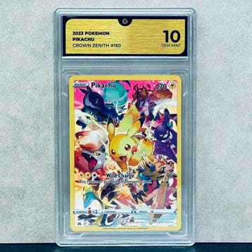 Pokémon Graded card - Pikachu 160 - Pokémon - GG 10, Nieuw