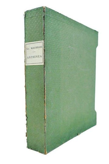 Charles Maurras / R. Renefer - Anthinea, dAthènes à