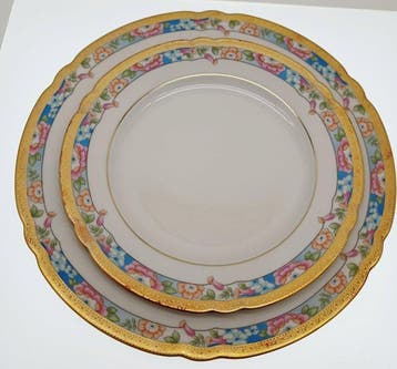 Selbmann Weiden - Tafelservies voor 12 (40) - Porselein, Antiek en Kunst
