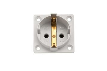 Martin Kaiser 1-Way Flush-Fitting Socket Grey IP20 -, Verzenden