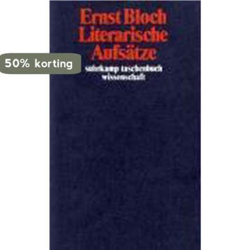 Literarische Aufsätze 9783518281581 Ernst Bloch, Verzenden, Gelezen, Ernst Bloch