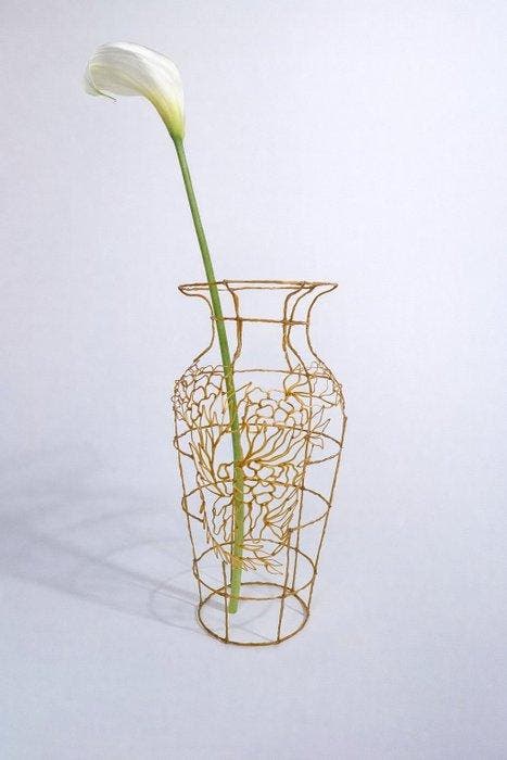 Iris Lucia Design - Iris Lucia Design - Vaas - Biodegradable, Antiek en Kunst, Kunst | Designobjecten