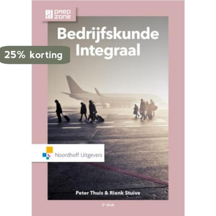 Bedrijfskunde integraal 9789001868772 Rienk Stuive, Boeken, Economie, Management en Marketing, Gelezen, Verzenden