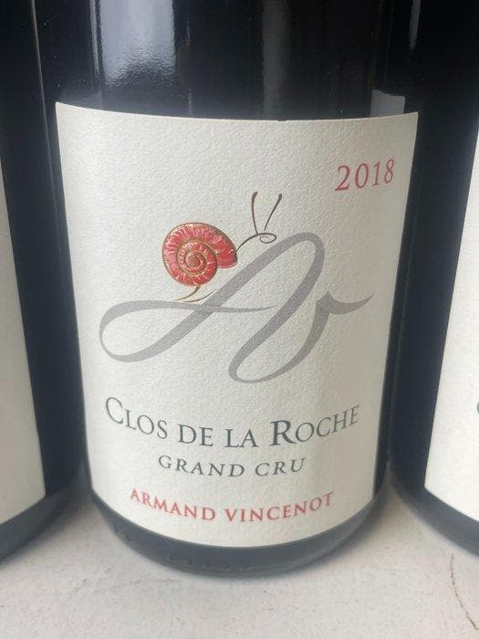 2018 Armand Vincenot - Clos de la Roche Grand Cru - 1 Fles, Verzamelen, Wijnen