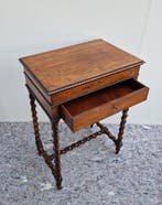 Travailleuse - Werk/Sieraden tafel - Table dappoint - Bois