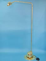 Moderne Design-Stehleuchte – Messing-Optik – Flexibler