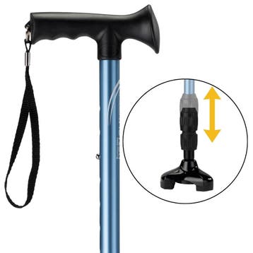 MultiMotion Bouncer opvouwbare wandelstok met vering, Ophalen of Verzenden, Nieuw