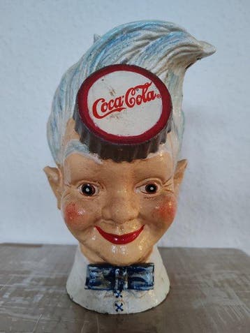 Coca-Cola - Haddon Sundblom - Spaarpot - Gietijzer