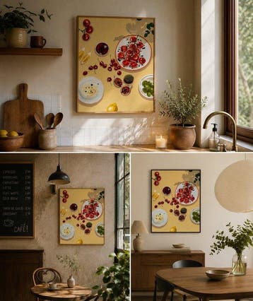 Alina Andrusyshyna - Sunlit Table, Antiek en Kunst