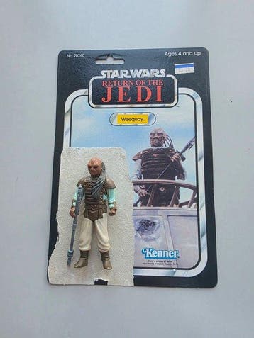 Kenner - Action figure Star Wars Weequay 1983 Original 77, Nieuw