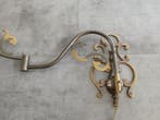 Lampe murale - Laiton - Applique murale avec bras pivotant, Antiquités & Art
