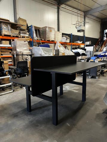Ahrend Duo Zit Sta Bureau Zwart - Refurbished, Verzenden