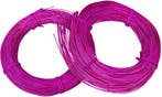 Pitriet Plat Fuchsia 1,75 mm rol 200 gram, Nieuw