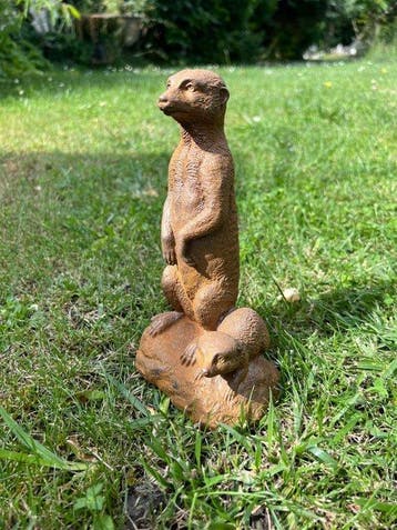 Decoratief ornament - Europa - Gietijzeren Meerkat