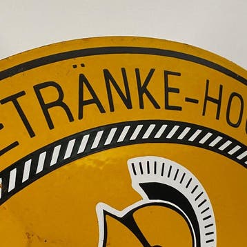 Römer Bier - Enseigne en émail - Ø50 cm - Fabriqué en tôle