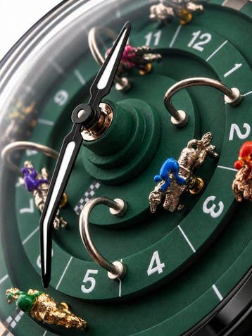 AKOR Le Locle - Emerald Derby Black — Montre automatique -, Nieuw