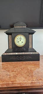 Horloge - Conception Marbre, Laiton - 1850-1900 - Montre en