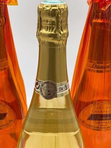 Vranken, Cuvée Diamant - Champagne Brut - 3 Bouteilles (0,75, Verzamelen, Nieuw