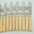 Ménagère à poisson (12) - Plaqué(e) argent