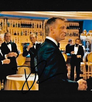 James Bond 007 Casino Royale - Autographed Photo Casino, Nieuw