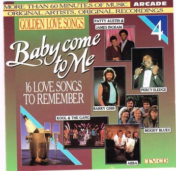 Various - Golden Love Songs Volume 4 - Baby Come To Me (16 L, Cd's en Dvd's, Verzenden, Gebruikt