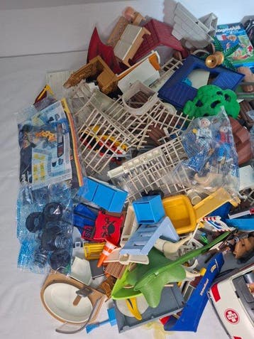 Playmobil - Playmobil Lot Playmobil en vrac pour pièces -