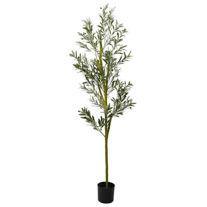 vidaXL Kunstolijfboom 800 blaadjes 200 cm groen, Huis en Inrichting, Woonaccessoires | Kunstplanten en Kunstbloemen, Nieuw, Verzenden