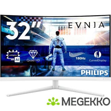 Philips Evnia 32M2C5501/00 32  Quad HD 180Hz Curved VA, Verzenden