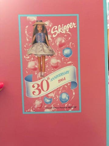 Mattel - Poupée Barbie - 30th Anniversary Skipper Porcelain