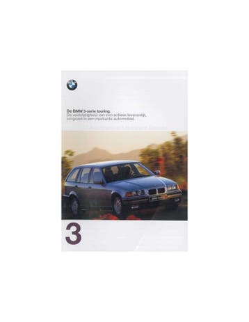 1997 BMW 3 SERIE TOURING BROCHURE NEDERLANDS, Nieuw