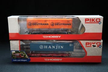 Piko H0 - 57783, 95614 - Wagon de marchandises pour trains