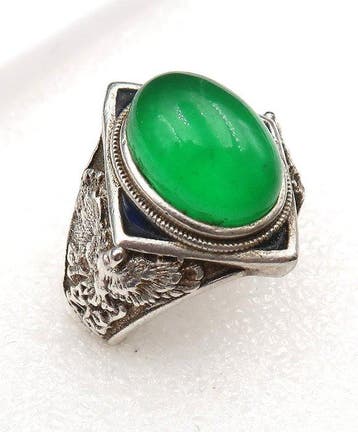 Beschermende ring - Feniks - Symbool van onsterfelijkheid –