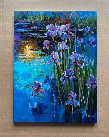 Alexander Nakonechny (1971) - Irises ar dawn