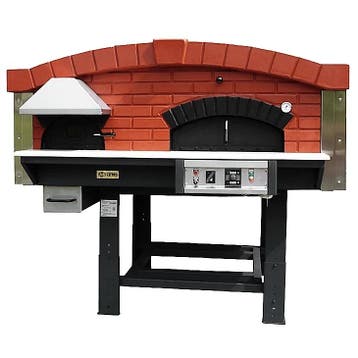 Pizzaoven | SERIE MIX-V | Gas/Hout | 13x Ø30cm | 30kW |, Verzenden, Nieuw in verpakking