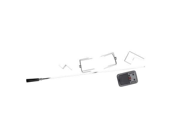 Veiling - Barbecook draaispit met motor voor gasbarbecues, Tuin en Terras, Houtskoolbarbecues, Nieuw