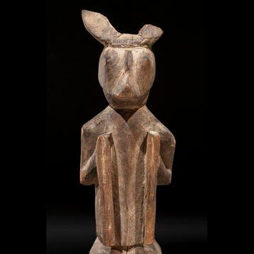 Personage dat een masker draagt - Mossi - Burkina Faso, Antiek en Kunst