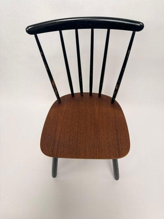 Stoel - Hout - Spijlenrugstoel, Antiquités & Art, Art | Objets design