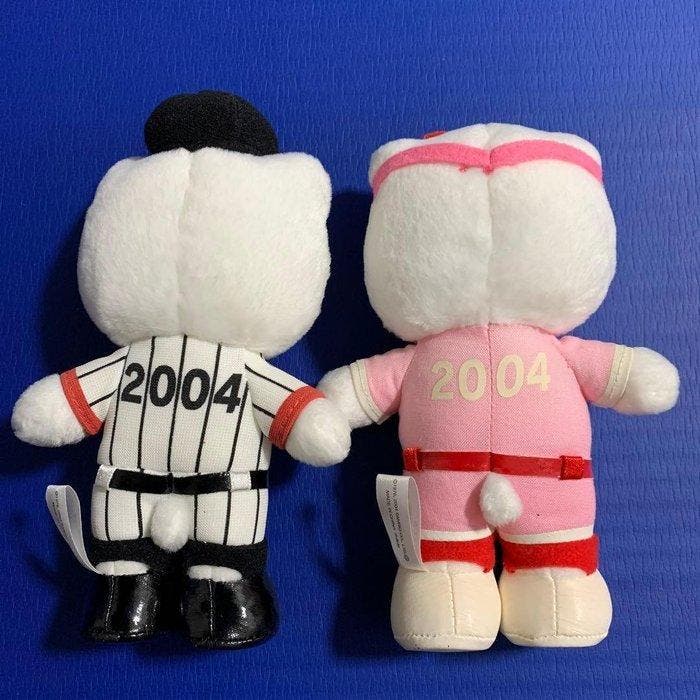 Sanrio - Figuur - 2004 Olympics Hello Kitty Dolls (Samurai, Verzamelen, Overige Verzamelen