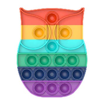 Pop It - Fidget Anti Stress Speelgoed Bubble Toy Siliconen, Verzenden